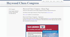 Desktop Screenshot of heywoodcongress.org.uk