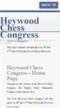 Mobile Screenshot of heywoodcongress.org.uk