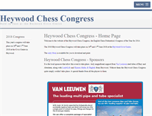 Tablet Screenshot of heywoodcongress.org.uk